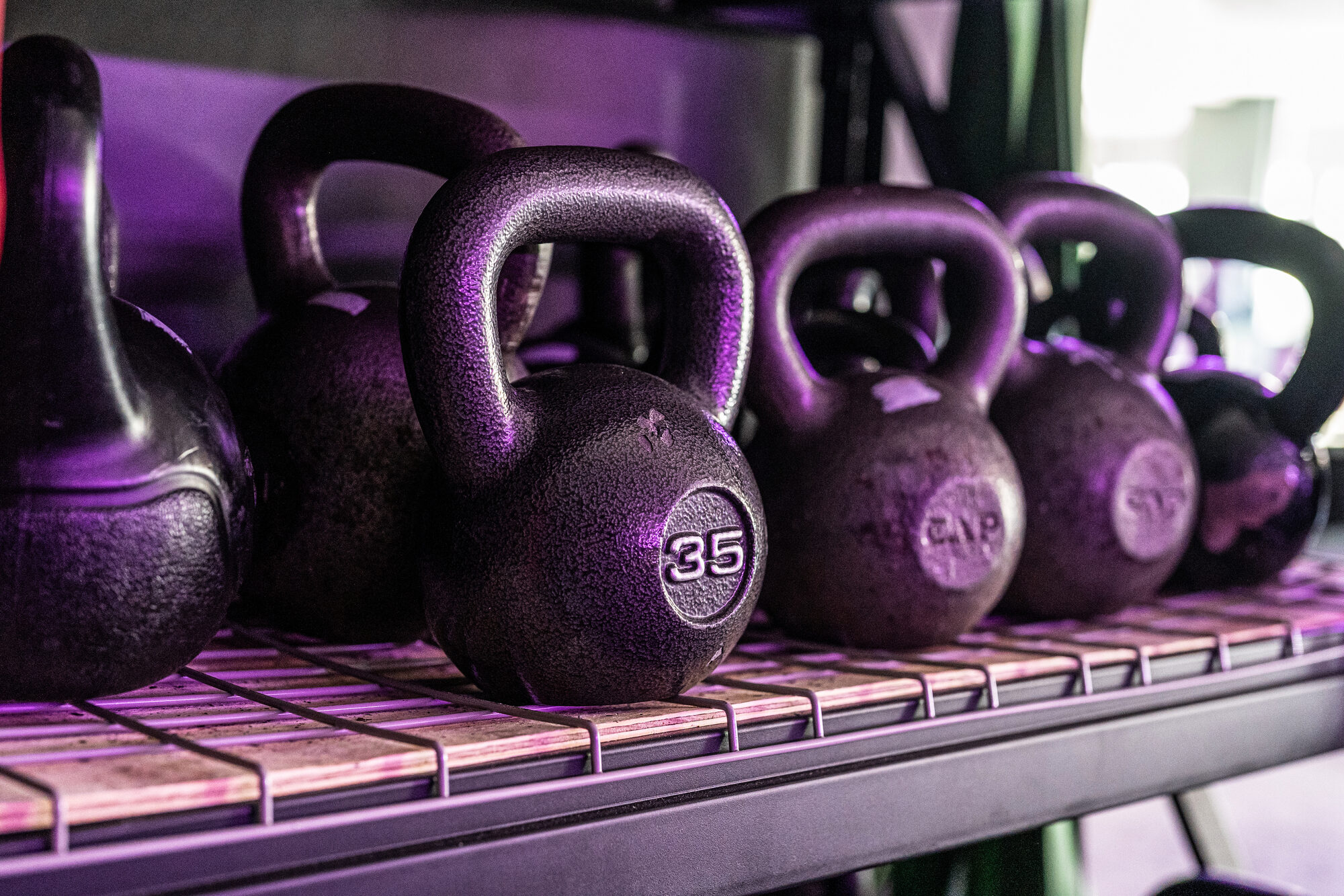 High-intensity fitness action