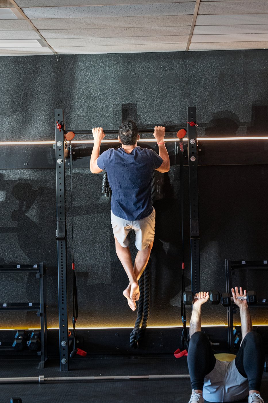 Adult group fitness class at XFIT West Hills