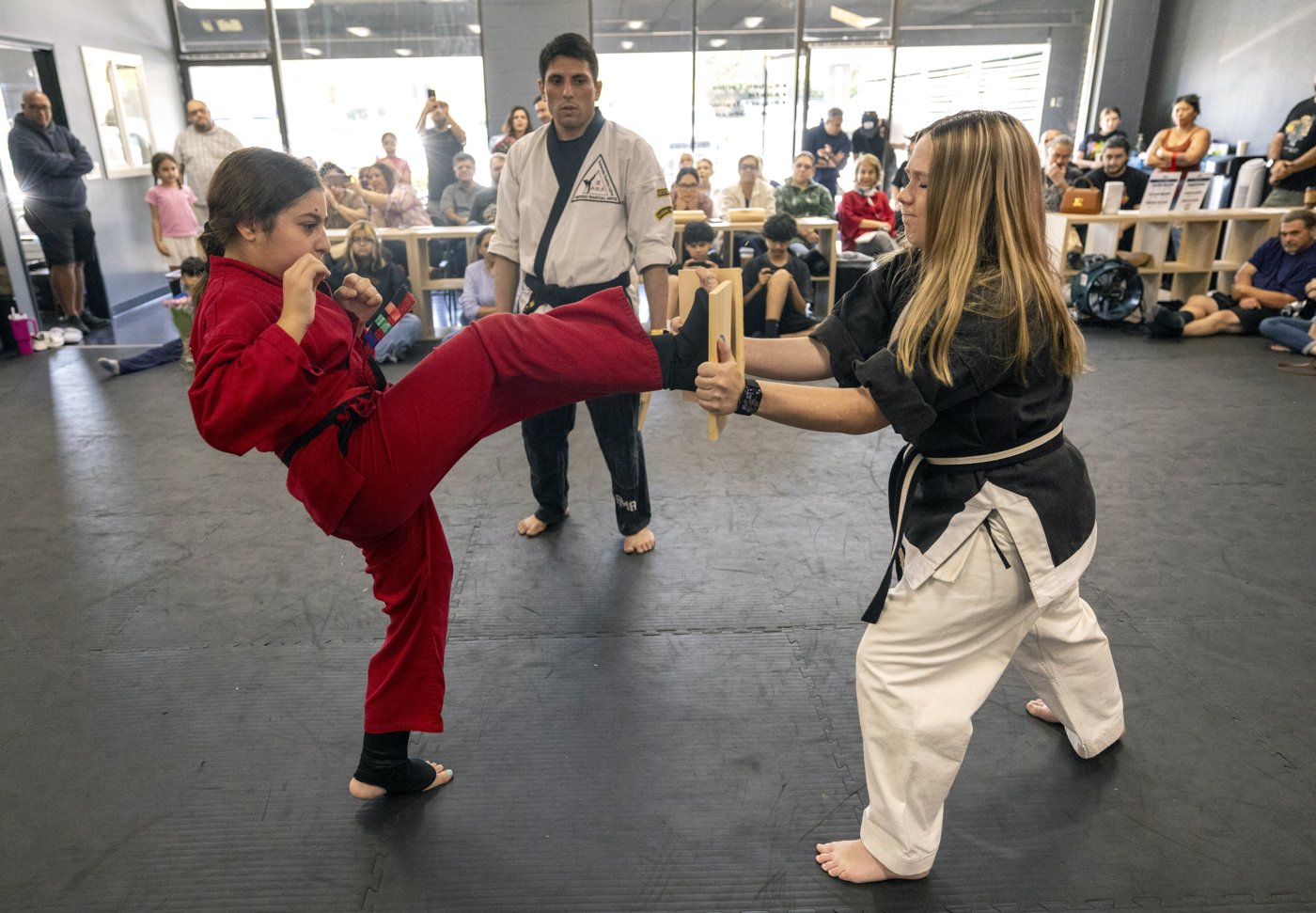 Kids martial arts class at XFIT West Hills