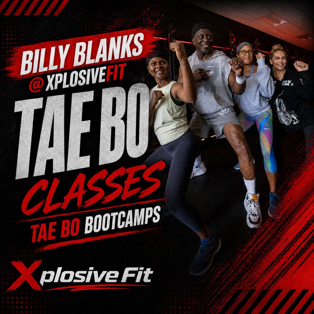 Billy Blanks Tae Bo at Xplosive Fit