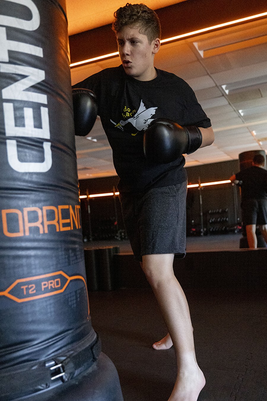 Teen Cardio Boxing and Kickboxing